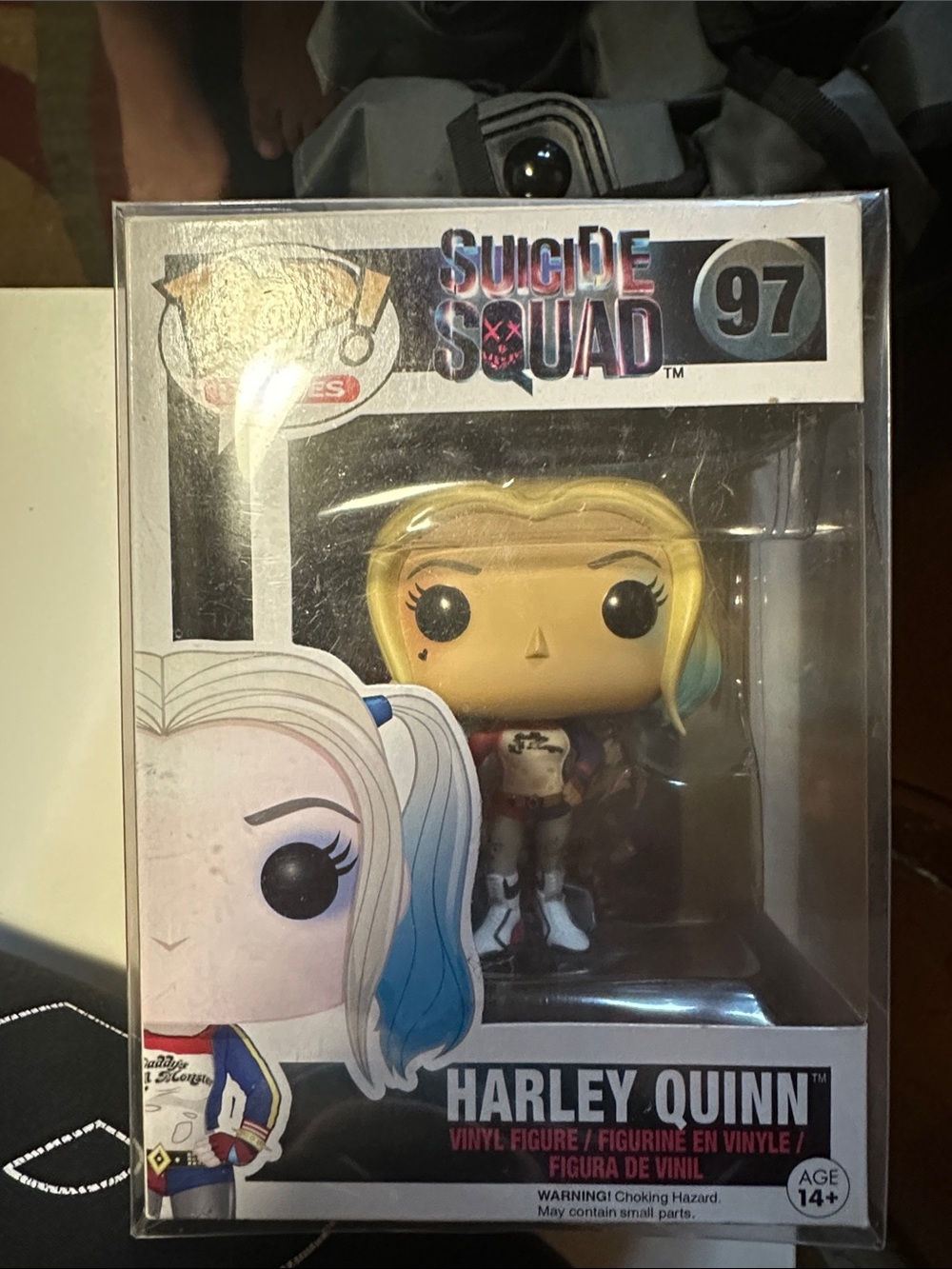 Funko Harley Quinn Vinyl Figure Blonde with Blue Tips (Suicide Squad #97)